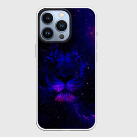 Чехол для iPhone 13 Pro с принтом ЗВЕЗДНЫЙ ЛЕВ в Курске,  |  | animal | dark | king | lion | star | животные | звезды | звери | космос | лев | неон | силуэт | тьма | ультрафиолет | царь