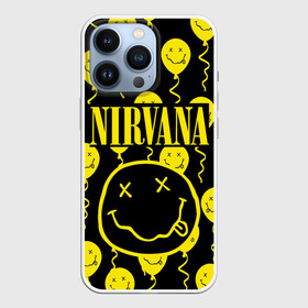 Чехол для iPhone 13 Pro с принтом NIRVANA в Курске,  |  | nirvana | nirvana smells like | rock | teen spirit | курт кобейн | нирвана | песни | рок.