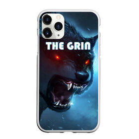 Чехол для iPhone 11 Pro матовый с принтом THE GRIN в Курске, Силикон |  | Тематика изображения на принте: волк | волк зимой | глаза волка | горящие глаза | неоновый глаза | оборотень | оскал | оскал волка | оскал оборотня