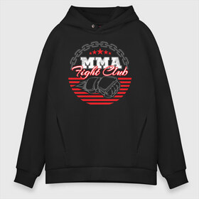 Мужское худи Oversize хлопок с принтом MMA в Курске, френч-терри — 70% хлопок, 30% полиэстер. Мягкий теплый начес внутри —100% хлопок | боковые карманы, эластичные манжеты и нижняя кромка, капюшон на магнитной кнопке | arts | fights | martial | mixed | mma | no rules | sports | wrestling | без правил | боевые | бои | борьба | единоборства | искусства | смешанные | спорт