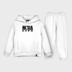 Детский костюм хлопок Oversize с принтом MMA в Курске,  |  | Тематика изображения на принте: arts | fights | martial | mixed | mma | no rules | sports | wrestling | без правил | боевые | бои | борьба | единоборства | искусства | смешанные | спорт