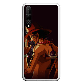 Чехол для Honor P30 с принтом One Piece Портгас Д Эйс в Курске, Силикон | Область печати: задняя сторона чехла, без боковых панелей | one piece | аниме | обезьяна д. луффи | портгас д. эйс | туз | эйс огненный кулак