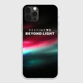 Чехол для iPhone 12 Pro с принтом Destiny 2: Beyond Light в Курске, силикон | область печати: задняя сторона чехла, без боковых панелей | destiny | logo game | space | warlock | дестини | за гранью света | космические | логотипы игр | планеты | стазис | черный арсенал | шутер | экзо