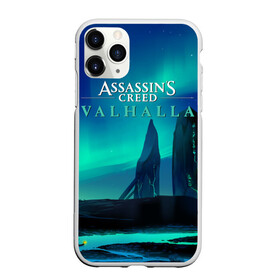 Чехол для iPhone 11 Pro Max матовый с принтом ASSASSINS CREED VALHALLA в Курске, Силикон |  | eivor | valhalla | vikings | ассасин крид вальгала | ассасин крид вальхалла | ассассин крид | вальгалла | вальхалла | викинг | викинги | северное сияние | эйвор