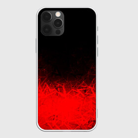 Чехол для iPhone 12 Pro с принтом КРАСНО-ЧЕРНЫЙ ГРАДИЕНТ в Курске, силикон | область печати: задняя сторона чехла, без боковых панелей | black | blood | fire | red | stars | градиент | звезды | красный | кровь | огонь | текстуры | узор | черный