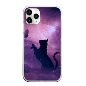 Чехол для iPhone 11 Pro Max матовый с принтом Star Cat в Курске, Силикон |  | cats | star cat | арт кошка | арт кошка в космосе | кошки | кошки в космосе