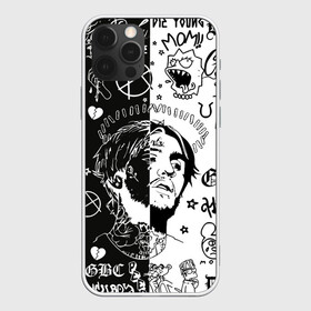 Чехол для iPhone 12 Pro с принтом LIL PEEP в Курске, силикон | область печати: задняя сторона чехла, без боковых панелей | lil peep | rap. | легенда | лил пип | лил пип песни | лила пипа | музыка | реп