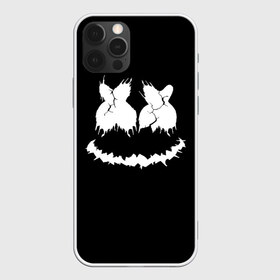 Чехол для iPhone 12 Pro Max с принтом Marshmello Dark Smile в Курске, Силикон |  | Тематика изображения на принте: 