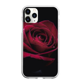 Чехол для iPhone 11 Pro Max матовый с принтом роза в Курске, Силикон |  | Тематика изображения на принте: гибридная роза | красная роза | роза | чайная роза | черная роза
