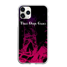 Чехол для iPhone 11 Pro Max матовый с принтом THREE DAYS GRACE. в Курске, Силикон |  | tdg | three days grace | группа | музыка | рок | три дейс грейс