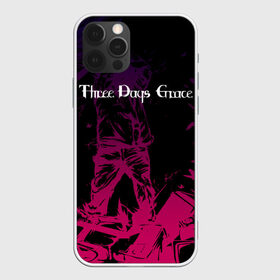 Чехол для iPhone 12 Pro Max с принтом THREE DAYS GRACE в Курске, Силикон |  | Тематика изображения на принте: tdg | three days grace | группа | музыка | рок | три дейс грейс