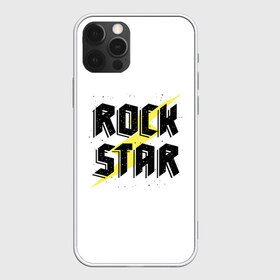 Чехол для iPhone 12 Pro Max с принтом Rock star в Курске, Силикон |  | rock star | музыка | надписи | рок звезда