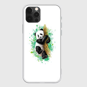Чехол для iPhone 12 Pro Max с принтом Панда в Курске, Силикон |  | Тематика изображения на принте: животные | звери | медведи | панда | панды