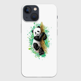 Чехол для iPhone 13 mini с принтом Панда в Курске,  |  | животные | звери | медведи | панда | панды