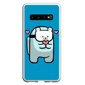 Чехол для Samsung Galaxy S10 с принтом Nyan Cat (Among Us) в Курске, Силикон | Область печати: задняя сторона чехла, без боковых панелей | among | among us | cat | cats | crewmate | game | impistor | nyan | space | us | vote | выживший | игра | космос | кот | котейка | котэ | кошка | кэт | невиновный | нян | предатель | самозванец | сердечки | сердечко | сердца | сердце