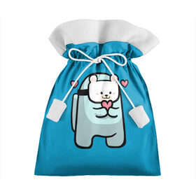 Подарочный 3D мешок с принтом Nyan Cat (Among Us) в Курске, 100% полиэстер | Размер: 29*39 см | among | among us | cat | cats | crewmate | game | impistor | nyan | space | us | vote | выживший | игра | космос | кот | котейка | котэ | кошка | кэт | невиновный | нян | предатель | самозванец | сердечки | сердечко | сердца | сердце