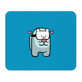 Коврик для мышки прямоугольный с принтом Nyan Cat (Among Us) в Курске, натуральный каучук | размер 230 х 185 мм; запечатка лицевой стороны | among | among us | cat | cats | crewmate | game | impistor | nyan | space | us | vote | выживший | игра | космос | кот | котейка | котэ | кошка | кэт | невиновный | нян | предатель | самозванец | сердечки | сердечко | сердца | сердце