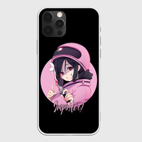 Чехол для iPhone 12 Pro Max с принтом Among Us в Курске, Силикон |  | among | among us | anime | crewmate | game | girl | girls | impistor | space | us | vote | аниме | выживший | девушка | игра | космос | невиновный | предатель | самозванец