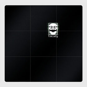 Магнитный плакат 3Х3 с принтом MP.ROBOT в Курске, Полимерный материал с магнитным слоем | 9 деталей размером 9*9 см | Тематика изображения на принте: mr.robot | мистер робот | сериал | элиот