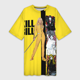 Платье-футболка 3D с принтом Убить Билла в Курске,  |  | боевик | квентин тарантино | преступление | триллер | фильм