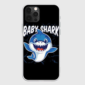 Чехол для iPhone 12 Pro Max с принтом Baby Shark в Курске, Силикон |  | 