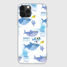 Чехол для iPhone 12 Pro Max с принтом Baby Shark в Курске, Силикон |  | baby shark | акул | детская | песенка | семью | танцевальный | флешмоб