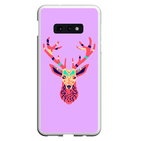 Чехол для Samsung S10E с принтом олень deer в Курске, Силикон | Область печати: задняя сторона чехла, без боковых панелей | deer | doe | fawn | олененок | олениха | олень