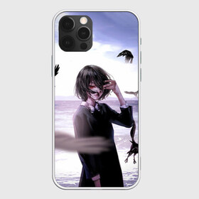 Чехол для iPhone 12 Pro Max с принтом Ворона в Курске, Силикон |  | crow | ветер | ворон | вороны | глаза | девочка | девушка | океан | птица | птицы