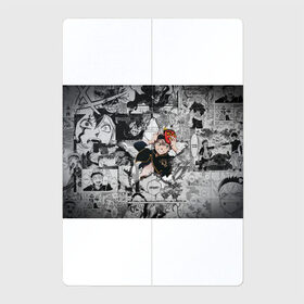 Магнитный плакат 2Х3 с принтом Аста в Курске, Полимерный материал с магнитным слоем | 6 деталей размером 9*9 см | asta | black clover | акума | аста | демон | пятилистник | черный клевер