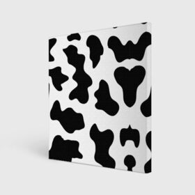 Холст квадратный с принтом Му-му в Курске, 100% ПВХ |  | Тематика изображения на принте: абстракция | бык | кожа коровы | корова | му му | пятна | черно белое | черно белые пятна