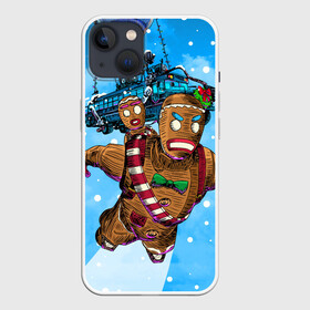 Чехол для iPhone 13 с принтом Пряничный человек в Курске,  |  | 2020 | 2021 | christmas | cookie | dabb | epic games | fortnite | gingerbread man | new year | santa clause | skin | year | год | даб | дэб | игры | новогодний | новый год | печенье | пряник | пряничный человечек | рождество | санта клаус | скин | фортнай