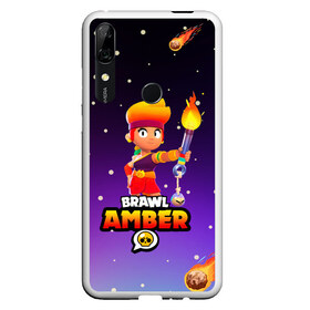 Чехол для Honor P Smart Z с принтом BRAWL STARS AMBER в Курске, Силикон | Область печати: задняя сторона чехла, без боковых панелей | 8 bit | amber | brawl stars | colette | crow | gale | leon | max | mecha | mecha crow | mr.p | sally leon | shark | tara | virus 8 bit | werewolf leon | акула | амбер | берли | бравл старс | ворон | коллет | макс | оборотень