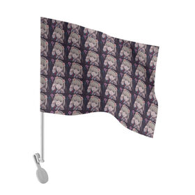 Флаг для автомобиля с принтом Кирари Момобами Неко в Курске, 100% полиэстер | Размер: 30*21 см | kakegurui | kirari momobami | безумный азарт | кирари | кирари момобами | коллаж | кошка | неко | ова | президент | спецвыпуск | ушки