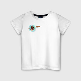Детская футболка хлопок с принтом Daughter of the Sea в Курске, 100% хлопок | круглый вырез горловины, полуприлегающий силуэт, длина до линии бедер | moana | vdzajul