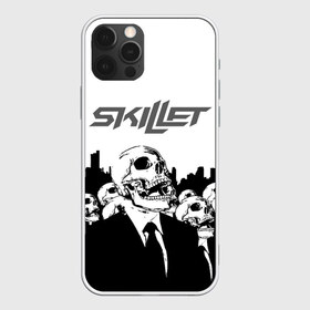 Чехол для iPhone 12 Pro Max с принтом SKILLET в Курске, Силикон |  | Тематика изображения на принте: skillet | skillet 2020 | skillet hero | skillet monster | skillet rose | группа skillet | скелет