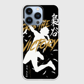 Чехол для iPhone 13 Pro с принтом Haikyu Grab The Victory в Курске,  |  | Тематика изображения на принте: anime | bokuto | fly high | haiku | haikuu | haikyu | haikyuu | hinata | karasuno | kotaro | manga | shoe | аниме | бокуто | волейбол | кагеяма | карасуно | манга | сее | хайку | хината