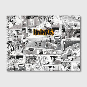 Альбом для рисования с принтом Haikyu в Курске, 100% бумага
 | матовая бумага, плотность 200 мг. | haikyu | аниме | волейбол | манга | спортивная | фурудатэ | харуити