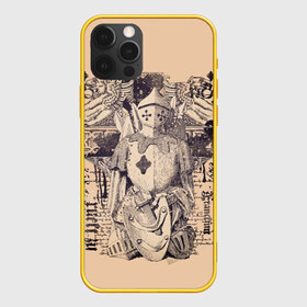 Чехол для iPhone 12 Pro Max с принтом Доспехи война в Курске, Силикон |  | Тематика изображения на принте: доспехи | королевство. | ретро | рыцарские доспехи | рыцарь | средневековье