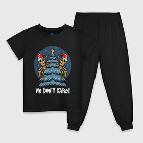Детская пижама хлопок с принтом X-mas tree в Курске, 100% хлопок |  брюки и футболка прямого кроя, без карманов, на брюках мягкая резинка на поясе и по низу штанин
 | 