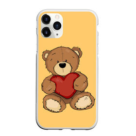 Чехол для iPhone 11 Pro матовый с принтом Мишка Тедди в Курске, Силикон |  | игрушка | игрушки | медведь | миша | мишкатедди | мягкаяигрушка | тедди
