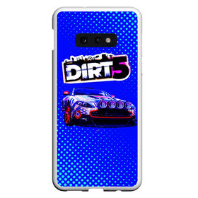 Чехол для Samsung S10E с принтом Dirt 5 в Курске, Силикон | Область печати: задняя сторона чехла, без боковых панелей | dirt | dirt 4 | dirt 5 | dirt car | dirt logo | dirt racing | dirt машины | дирт 4 | дирт 5