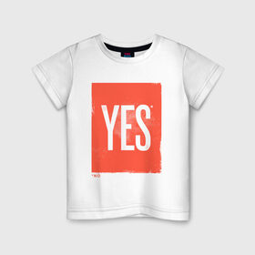 Детская футболка хлопок с принтом Yes-No в Курске, 100% хлопок | круглый вырез горловины, полуприлегающий силуэт, длина до линии бедер | Тематика изображения на принте: no | yes | да | надпись | нет | со звездочкой