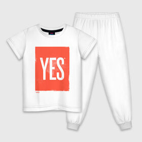 Детская пижама хлопок с принтом Yes-No в Курске, 100% хлопок |  брюки и футболка прямого кроя, без карманов, на брюках мягкая резинка на поясе и по низу штанин
 | no | yes | да | надпись | нет | со звездочкой