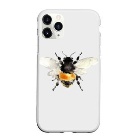 Чехол для iPhone 11 Pro матовый с принтом Пчела в Курске, Силикон |  | мёд | насекомое | оса | пчела | пчелы