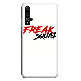 Чехол для Honor 20 с принтом FREAKSQUAD в Курске, Силикон | Область печати: задняя сторона чехла, без боковых панелей | Тематика изображения на принте: evelone192 | freak | freak squad. | squad | twitch | сквад | стримеры | твич | фрик