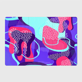 Магнитный плакат 3Х2 с принтом red forest в Курске, Полимерный материал с магнитным слоем | 6 деталей размером 9*9 см | Тематика изображения на принте: абстракция | минимализм | орнаменты | текстуры | узоры