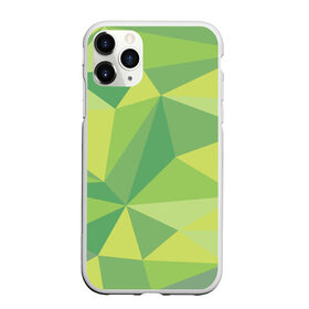 Чехол для iPhone 11 Pro Max матовый с принтом green faces в Курске, Силикон |  | Тематика изображения на принте: абстракция | грани | минимализм | орнаменты | текстуры | треугольник | узоры