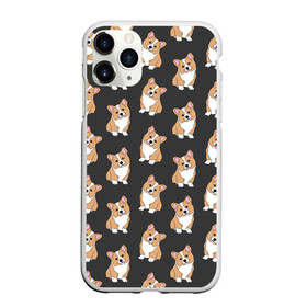 Чехол для iPhone 11 Pro матовый с принтом Корги малыши в Курске, Силикон |  | baby | corgi | dog | kawaii | pattern | вельш корги | девочкам | детям | животные | каваи | корги | лапки | малыш | мальчикам | много собак | мордочка | мультяшный | персик | пес | песик | питомец | подарок | пушистый