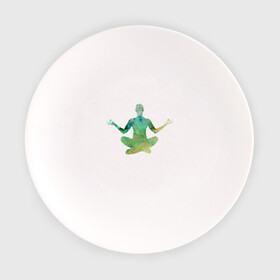 Тарелка с принтом Йога тайм в Курске, фарфор | диаметр - 210 мм
диаметр для нанесения принта - 120 мм | здоровье | йога | кундалини | медитация | релаксация | тело | фитнес | энергия