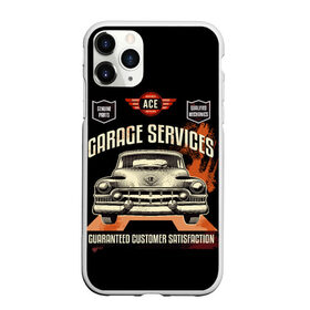 Чехол для iPhone 11 Pro матовый с принтом Гаражный сервис в Курске, Силикон |  | Тематика изображения на принте: авто сервис | автомобили | автотюнинг. | гаражный сервис | кастом авто | машины | ретро автомобили